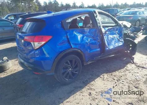 2021 Honda Hr-V Awd Sport z USA, uszkodzony, nr VIN 3CZRU6H19MM733169